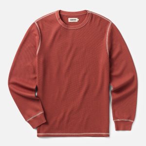 The Organic Cotton Crew in Canyon Waffle