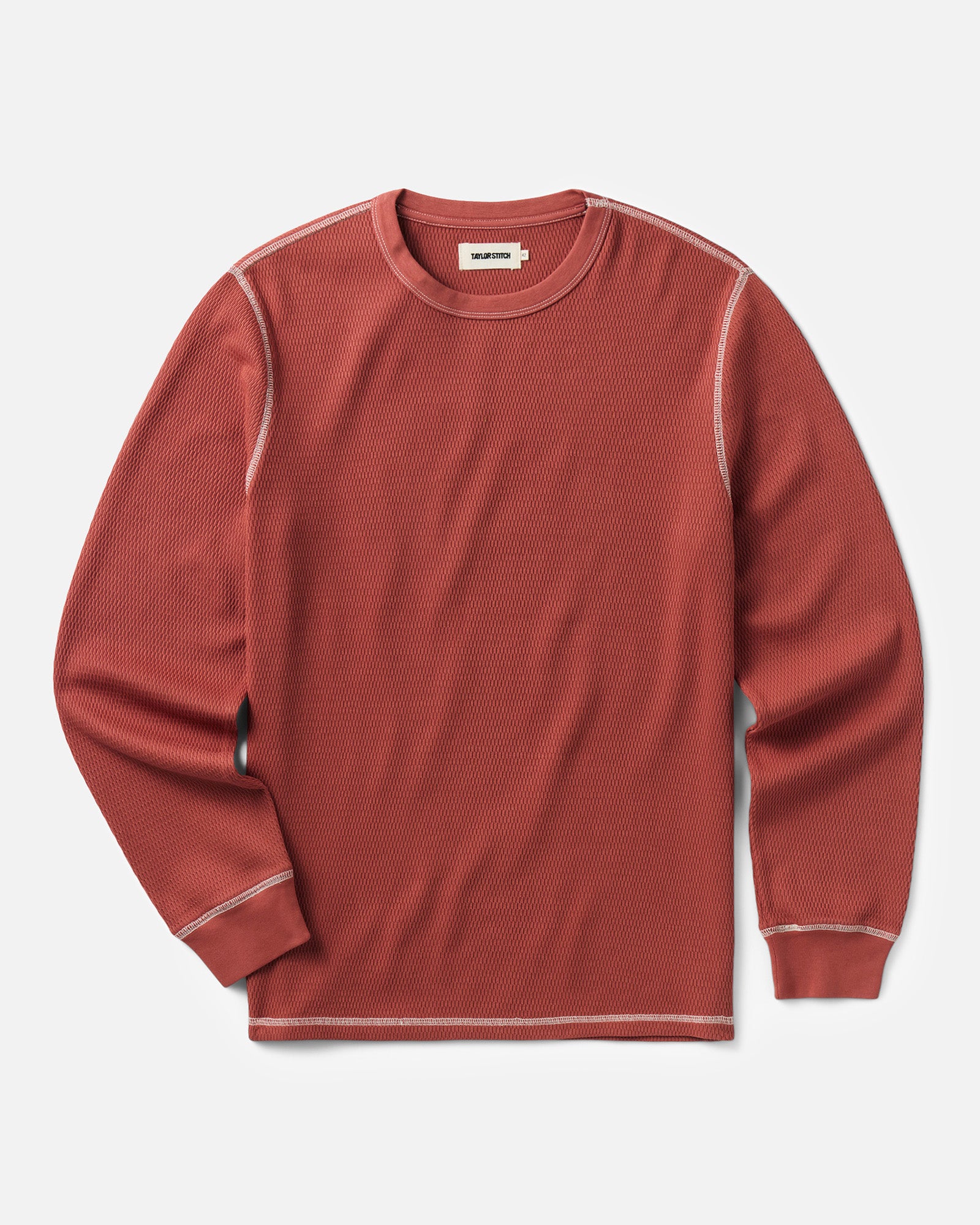 The Organic Cotton Crew in Canyon Waffle