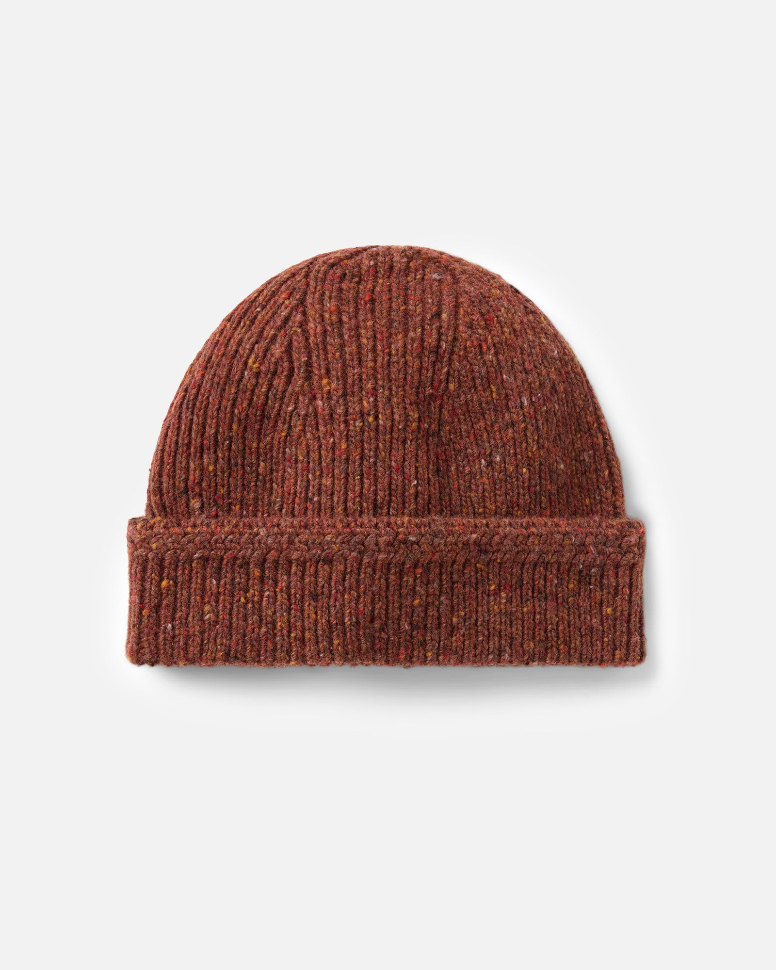 The Seafarer Beanie in Ember Donegal