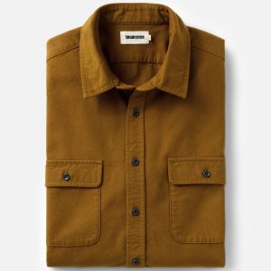 The Yosemite Shirt in Saffron